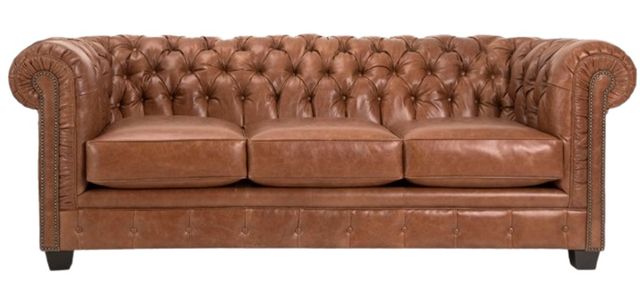 Decor-Rest® Furniture LTD Customizable 3230 Leather 89'' Sofa-1