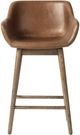 Four Hands Hannah Amber Ash/Sonoma Chestnut Swivel Counter Stool-1