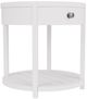 Riverside Furniture Rosalie White Caps Round End Table-3