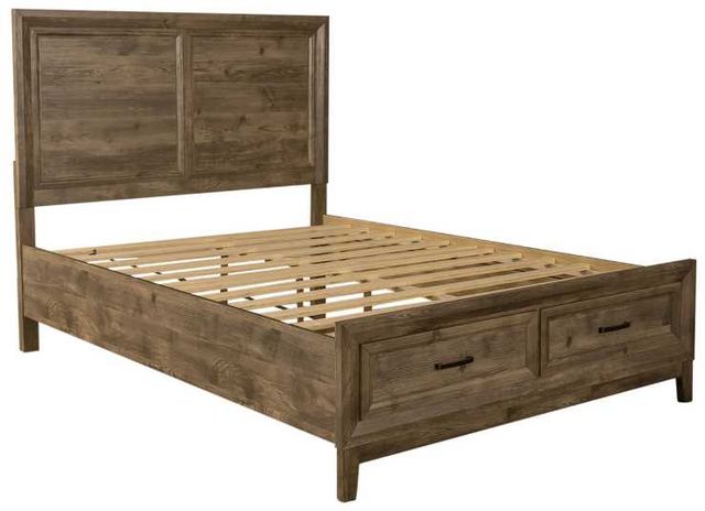 Liberty Furniture Ridgecrest 4-Piece Cobblestone Queen Bedroom Set with Chest-2