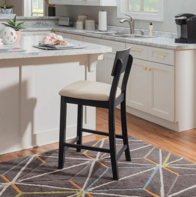 Linon Jordan Dark Charcoal Counter Stool-1