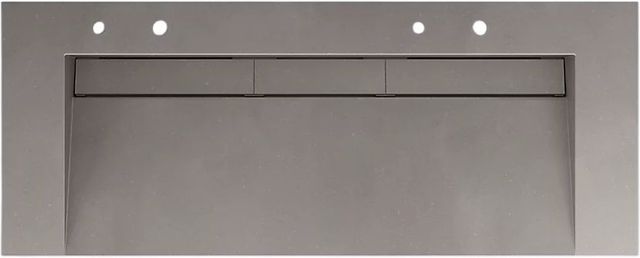 KOHLER® Constellation™ Ash Concrete 60" Wall-Mount Trough Lavatory System and Stainless Steel Shroud-0