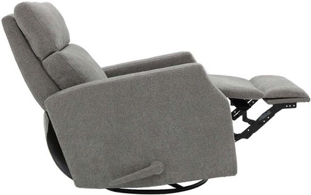 BarcaLounger® Kinsley Chole Slate Manual Swivel Glider Recliner-2