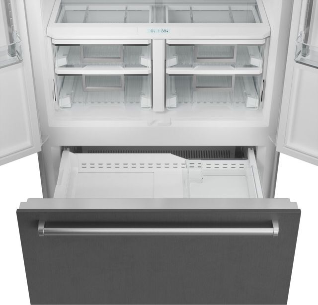 Sub-Zero® Classic 42" 24.7 Cu. Ft. Stainless Steel Smart Built-In French Door Refrigerator with Ice Maker-2
