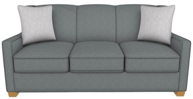 Best® Home Furnishings Customizable Marinette Queen Memory Foam Sofa Sleeper with Honey Birch Legs-1