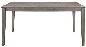 Mazin Furniture Woodrow 5 Piece Brownish Gray Dining Table Set-1