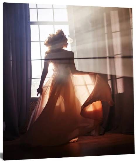 Classy Art Rays of a Woman Wall Art-1