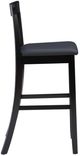Linon Torino Black Mission Bar Stool-4