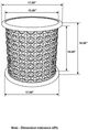 Coaster® Krish Black Stain Accent Table-1