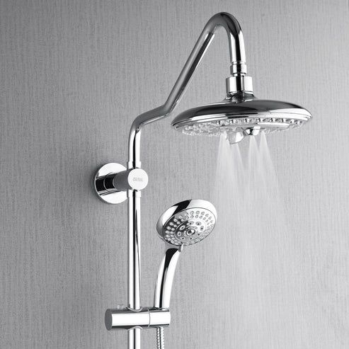 Forno Acqua AcquaSPA Polished Chrome 8" Retrofit Shower System 1.8 GPM-2