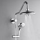 Forno Acqua AcquaSPA Polished Chrome 8" Retrofit Shower System 1.8 GPM-2