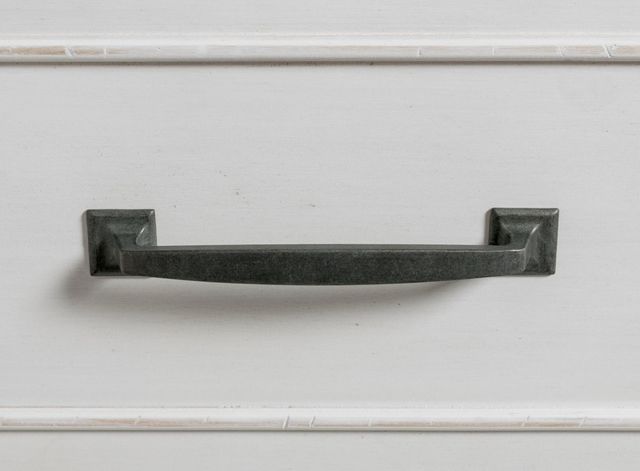 Martin Svensson Del Mar Gray/White Nightstand with Finger Lock-4