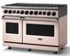 Viking® 7 Series 48'' Blush Pro Style Dual Fuel Range-2