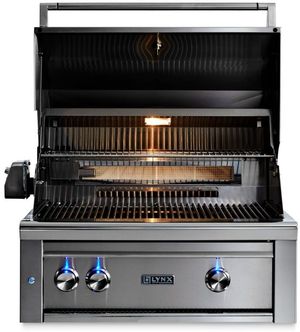 Lynx Professional 2-Burner Built In Gas Grill with Rotisserie