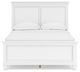 Signature Design by Ashley® Fortman White Full Youth Panel Bed-2