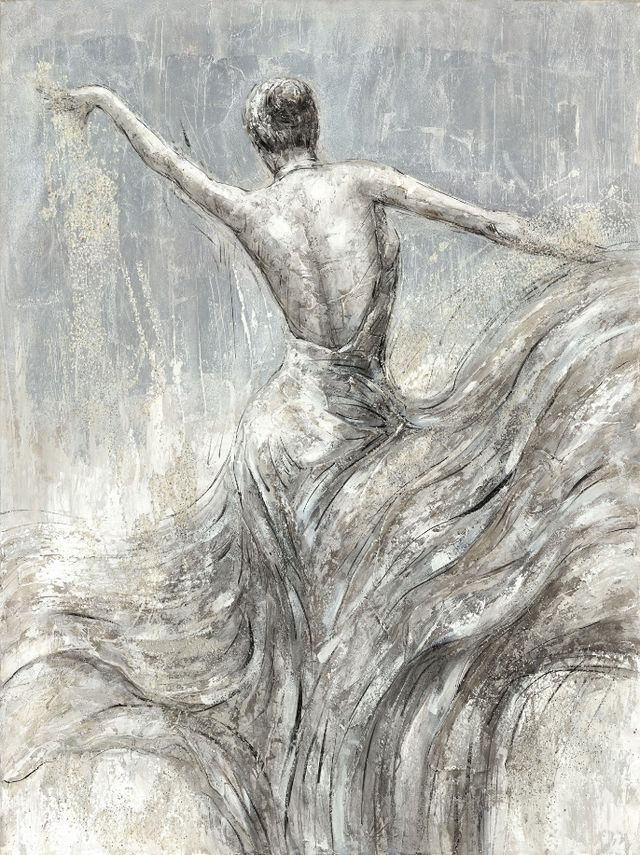 Classy Living Ethereal Grace in Motion Wall Art-0