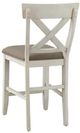 Cottage Creek Furniture Bar Harbor Light Cream Counter Height Dining Chair-2