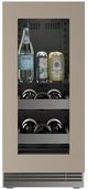 U-Line® Home Collection 15" 2.8 Cu. Ft. Panel Ready Beverage Center with Glass Door-2