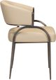 TOV Furniture Tatum Bronze/Taupe Dining Chair-4