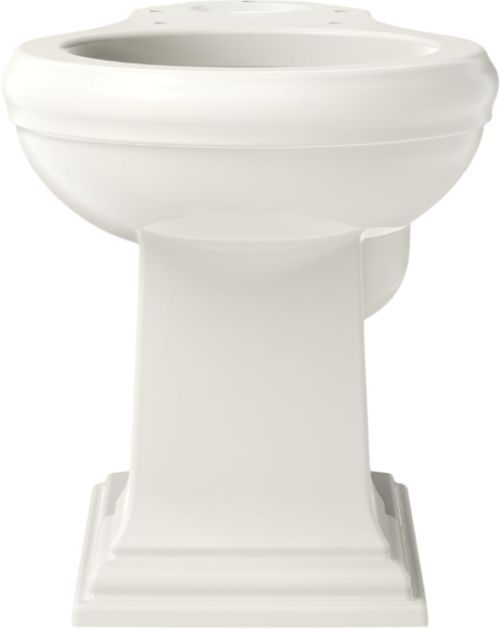KOHLER® Memoirs® Biscuit Round-Front Bowl with Exposed Trapway-1