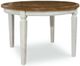 John Thomas Furniture® Vista Hickory/Shell Round Dining Table-0