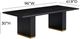 TOV Furniture Chelsea Black 96" Rectangular Dining Table-2