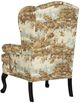 Best® Home Furnishings Field & Stream Home Sylvia ABX1 Wing Back Chair with Antique Black Legs-3