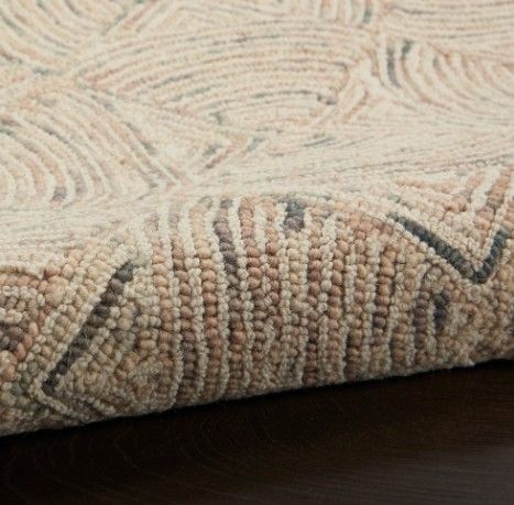 Nourison Home™ Interlock Ivory 5'x8' Style 1 Area Rug-4