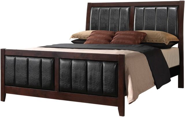 Coaster® Carlton Cappuccino California King Headboard, Footboard and Slats-2