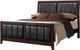 Coaster® Carlton Cappuccino California King Headboard, Footboard and Slats-2