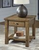 Signature Design by Ashley® Vandenmore Medium Brown Rectangular End Table-1