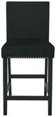New Classic® Home Furnishings Celeste 5-Piece Black Counter Dining Set-4