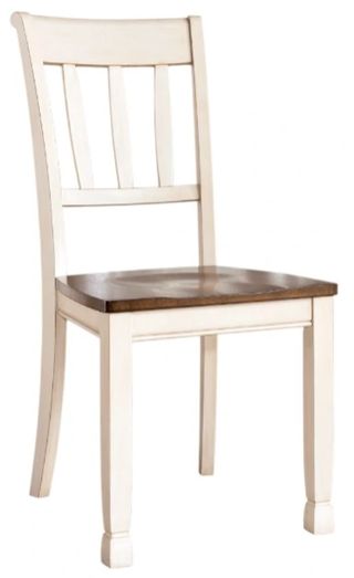 Signature Design by Ashley® Whitesburg Brown/Cottage White Dining Side Chair