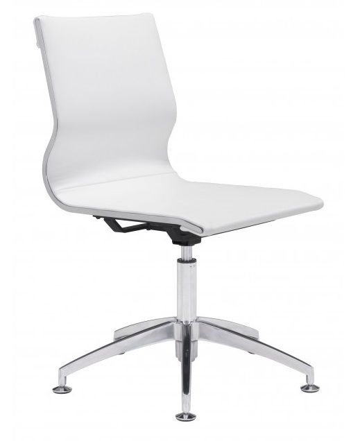 Zuo® Modern Glider White Conference Chair-0