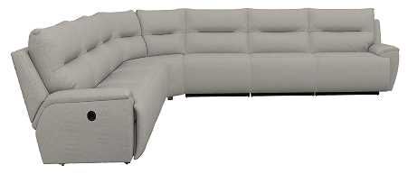La-Z-Boy® Palmer Stone Reclining Sectional with Custom Layout Options-1