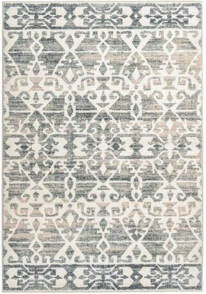 Orian Riverstone Pall Mall Soft White 5'x8' Area Rug-0