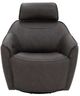 Liberty Furniture Darby Kona Earth Power Reclining Swivel Accent Chair-3