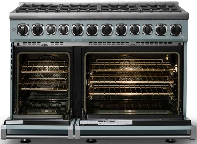 Viking® 7 Series 48'' November Sky Sealed Burner Pro Style Dual Fuel Range-1