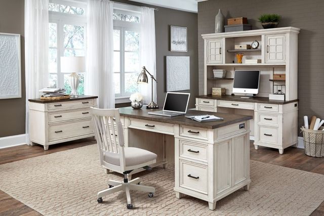 aspenhome® Caraway Aged Ivory Lateral File-1