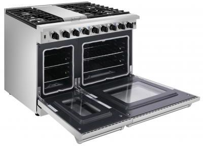 Thor Kitchen® 48" Stainless Steel Pro Style Gas Range-4