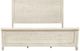 Liberty Furniture Farmhouse Reimagined 4-Piece Antique White/Chestnut King Sleigh Bedroom Set-2