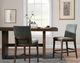 New Classic® Home Furnishings Kody 2-Piece Forest Green/Walnut Upholstered Counter Stool Set-1