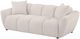 Coaster® Destino Greige Chenille Upholstered Splayed Arm Sofa-2