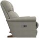 La-Z-Boy® Pinnacle Dove Power Rocking Recliner with Headrest-2