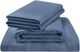 Tempur-Pedic® 5-Piece Vintage Indigo Rayon Split California King Sheet Set-0