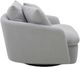 Parker House® Boomer Dove Gray Swivel Chair-3