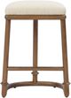 Four Hands Royce Charter Oatmeal Backless Counter Stool-2