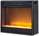 Signature Design by Ashley® Entertainment Accessories Black Fireplace Insert-1