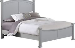 Vaughan-Bassett Bonanza Gray King Panel Bed