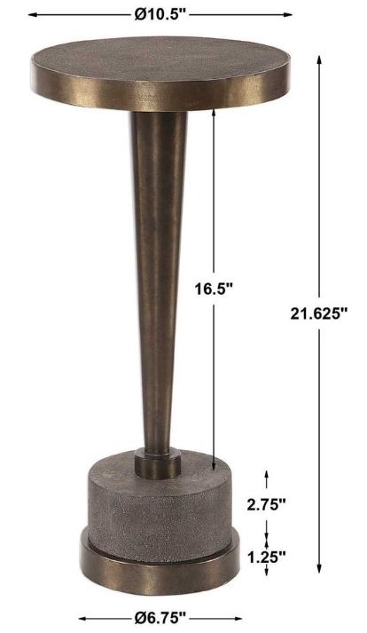 Uttermost® Masika Bronze Drink Table-2